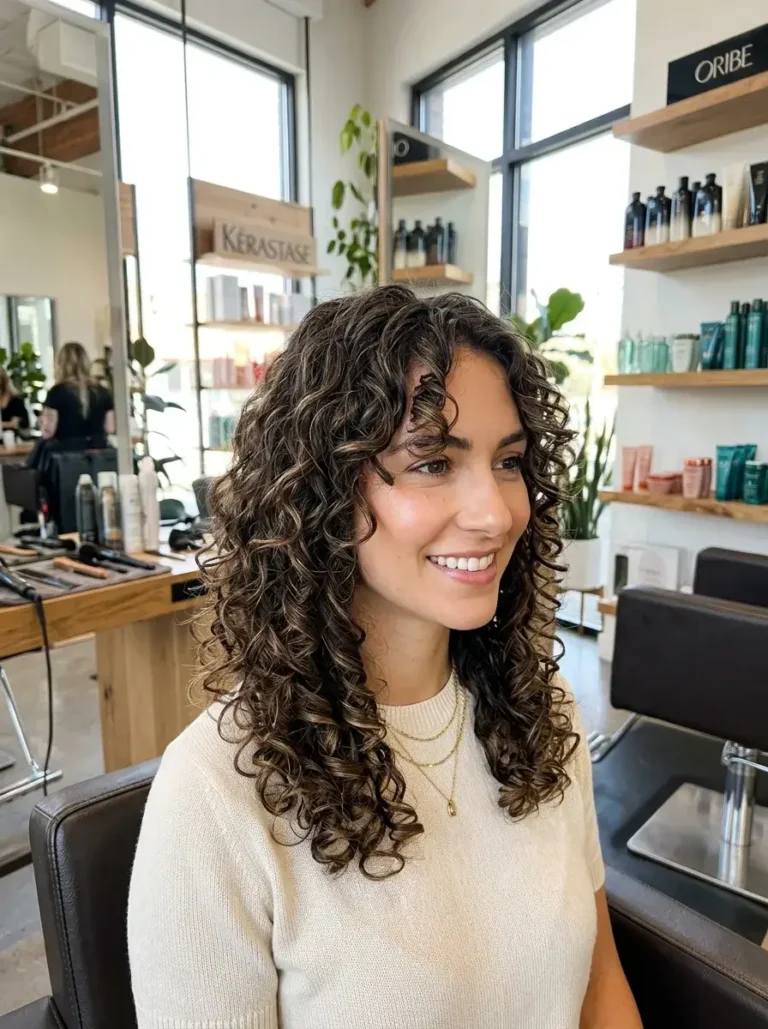 Mid-Length Defined Curls